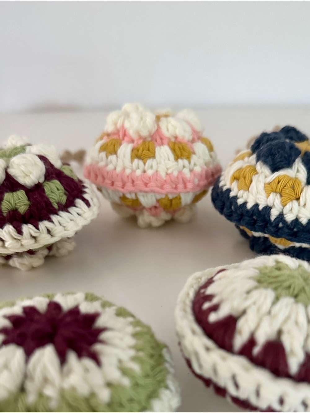 Crochet Christmas Ornaments |Whimsical Christmas Tree Decorations for Xmas